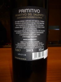 Primitivo 2012